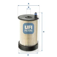 Fuel filter UFI 26.031.00