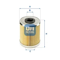 Fuel filter UFI 26.695.00