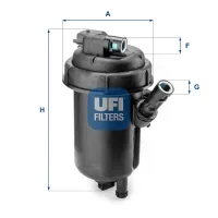 Fuel filter UFI 55.152.00