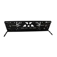 Poputchik universal license plate frame without logo (1pc) (24-200)