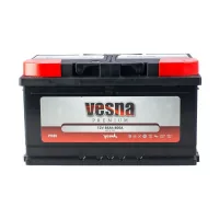 Акумулятор автомобільний Vesna 85 Ah/12V Premium Euro (415 082)
