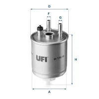 Fuel filter UFI 24.114.00