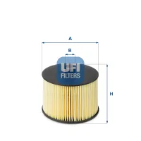 Fuel filter UFI 26.022.00
