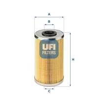 Fuel filter UFI 26.694.00