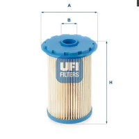 Fuel filter UFI 26.696.00