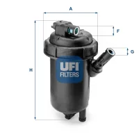 Fuel filter UFI 55.120.00