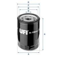 Oil filter UFI 23.196.00