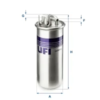 Fuel filter UFI 24.001.00
