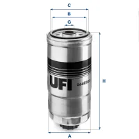 Fuel filter UFI 24.408.00