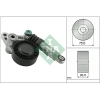 Belt tensioner with roller INA 534 0098 10