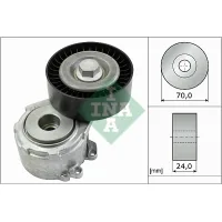 Belt tensioner with roller INA 534 0110 20