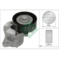 Belt tensioner with roller INA 534 0439 10