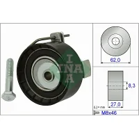 Belt tensioner roller INA 531 0813 10