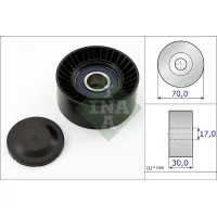 Belt tensioner roller INA 531 0873 10