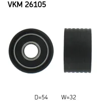 Belt tensioner roller SKF VKM 26105