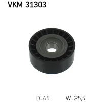 Ролик натягувача ременя SKF VKM 31303