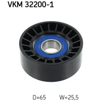 Ролик натягувача ременя SKF VKM 32200-1