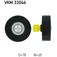 Belt tensioner roller SKF VKM 33046