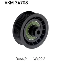 Ролик натягувача ременя SKF VKM 34708