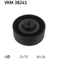 Ролик натягувача ременя SKF VKM 38241