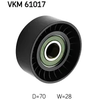 Ролик натягувача ременя SKF VKM 61017