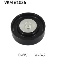 Ролик натягувача ременя SKF VKM 61036
