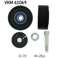 Ролик натягувача ременя SKF VKM 61069
