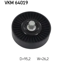 Ролик натягувача ременя SKF VKM 64019