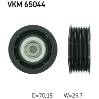 Ролик натягувача ременя SKF VKM 65044