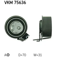 Ролик натягувача ременя SKF VKM 75636