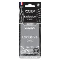 Ароматизатор для автомобіля WINSO Card Exclusive Silver (533170)