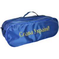 Organizer bag Poputchik "GLORY TO UKRAINE" blue (03-136-2D)