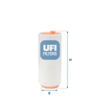 Air filter for a car UFI 27.353.00