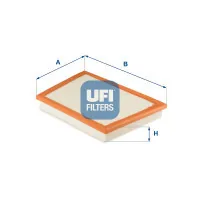 Air filter for a car UFI 30.621.00