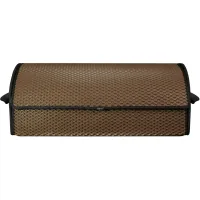 Organizer bag EVAtech L-PRO 32x75x30 cm. Rhombus brown with black edging (BS13641OL3RZB)
