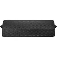 Organizer bag EVAtech XL-PRO 32x100x30 cm. Rhombus black with black edging (BS13643OX3RBB)