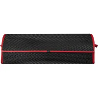 Organizer bag EVAtech XL-PRO 32x100x30 cm. Honeycomb black with red edging (BS13643OX3SBR)
