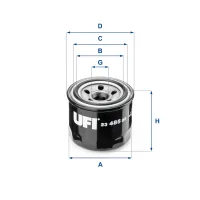 Oil filter UFI 23.485.00