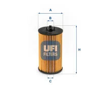 Oil filter UFI 25.225.00