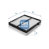 Cabin filter UFI 53.100.00