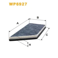 Cabin filter Wixfiltron WP6927
