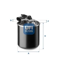 Fuel filter UFI 24.148.00