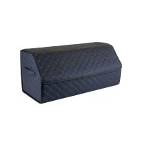 Organizer bag EVAtech ECO L 30x30x65 cm black with blue thread (EHECELBLBB)