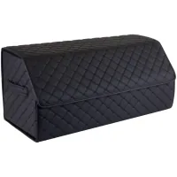 Organizer bag EVAtech ECO L black with black thread (EHECELBBBB)