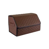 Organizer bag EVAtech ECO M 30x30x50 cm brown with brown thread (EHECEMZZBB)