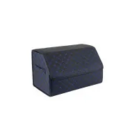 Organizer bag EVAtech ECO M 30x30x50 cm black with blue thread (EHECEMBLBB)
