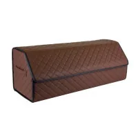 Organizer bag EVAtech ECO XL 30x30x80 cm brown with brown thread (EHECEXZZBB)