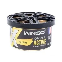 Car air freshener WINSO Organic X Active 40gr - Vanilla (533730)