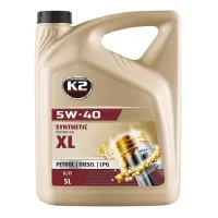 Моторна олива K2 Synthetic XL SL/CF/CF-4 5W-40 5 л (O1105E)
