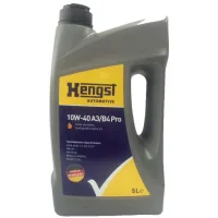 Моторна олива HENGST 10W-40 A3/B4 Pro, 5л (555800000)